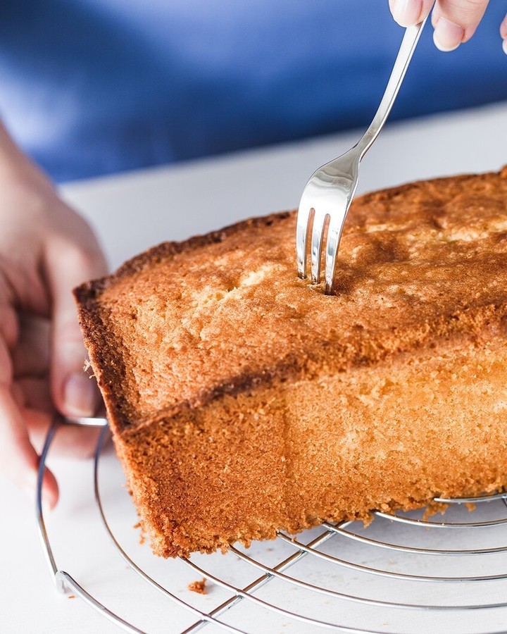 Moist Lemon Cake with Zesty Glaze