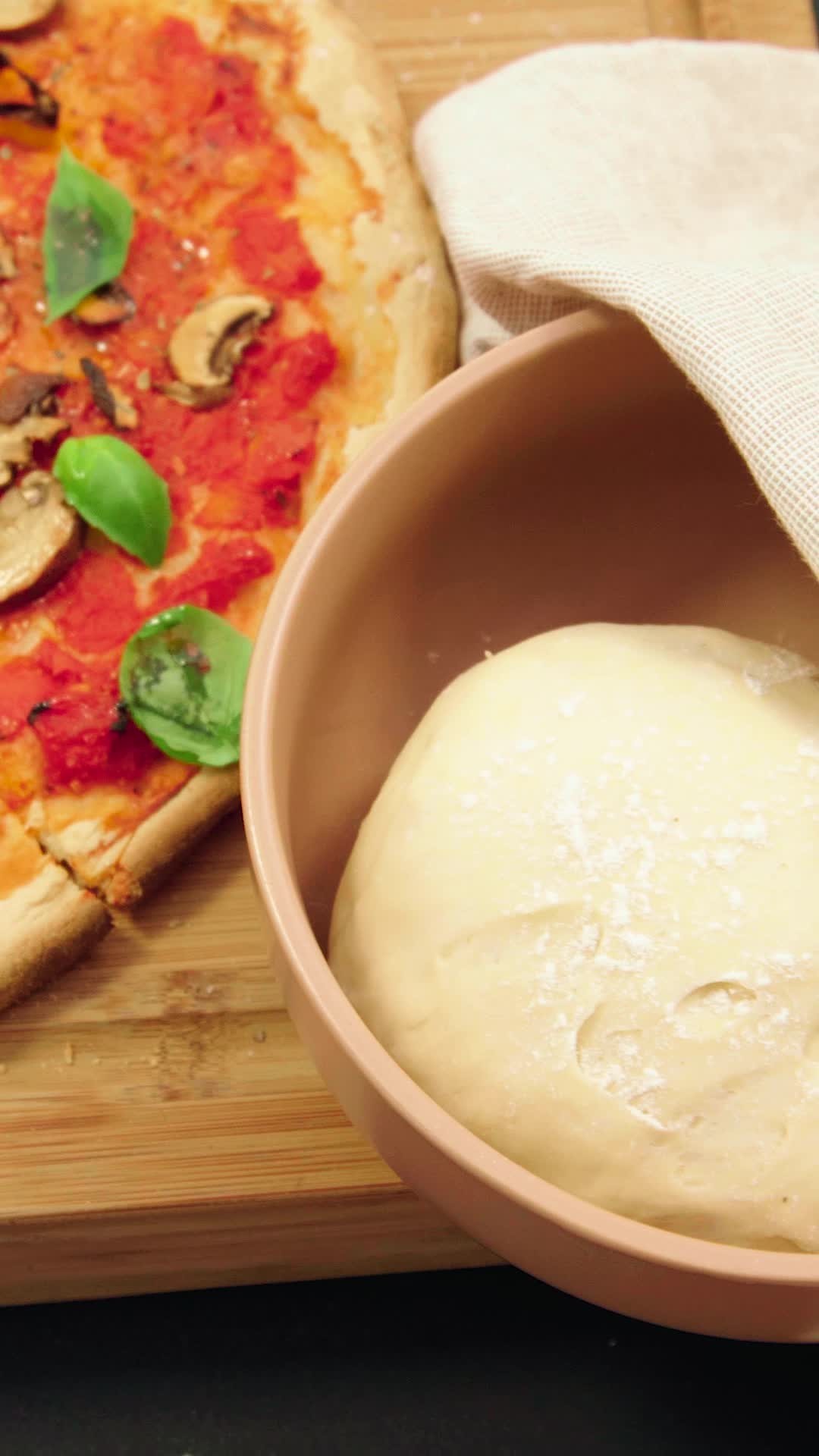 Homemade Pizza Dough for Custom Toppings