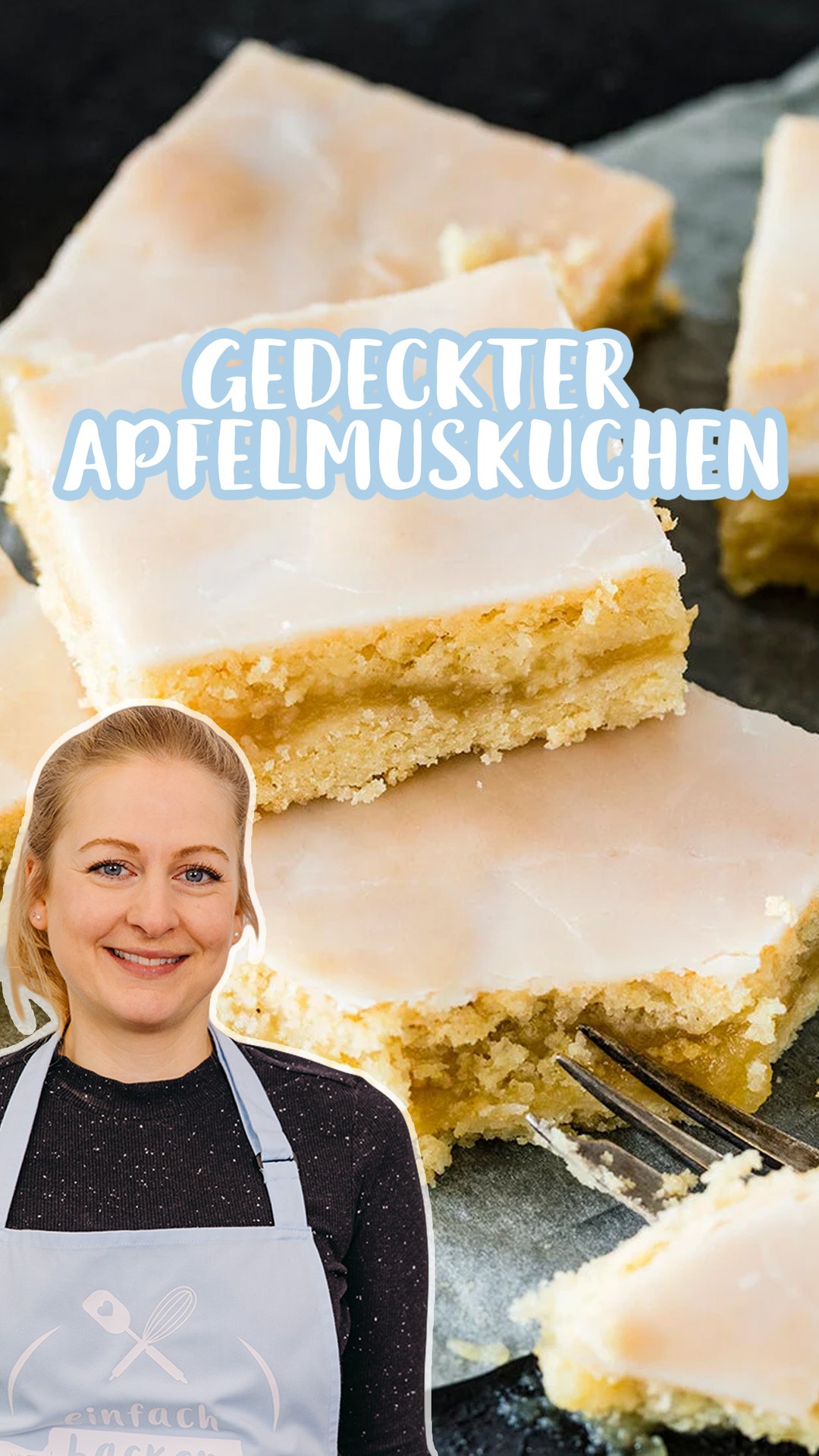 German Apple Puree Sheet Cake