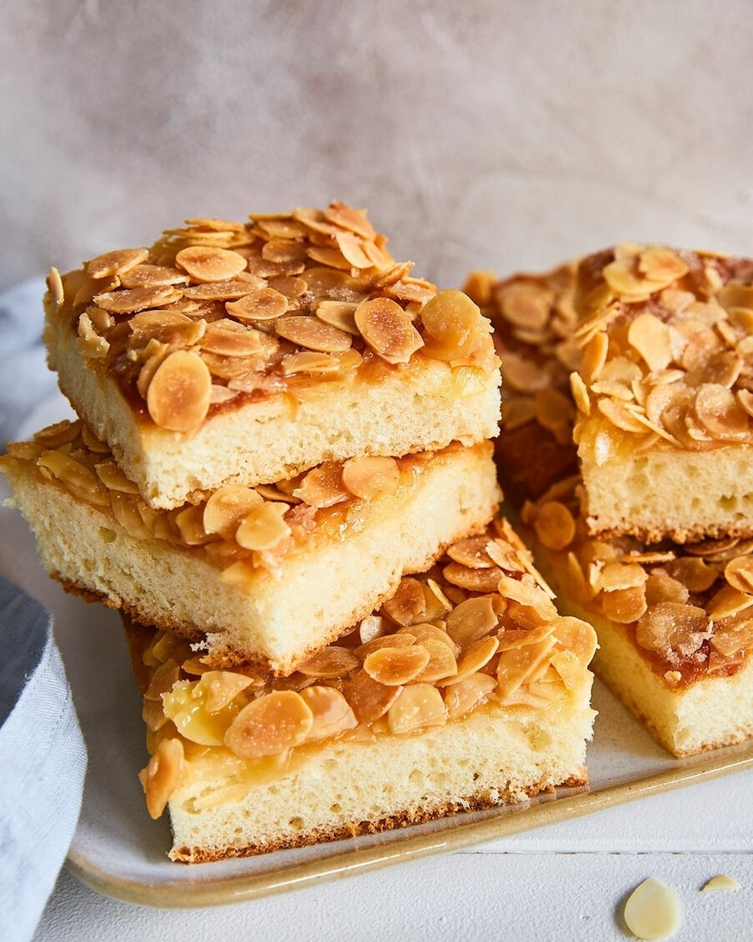 Grandma's Butter Cake with Almonds