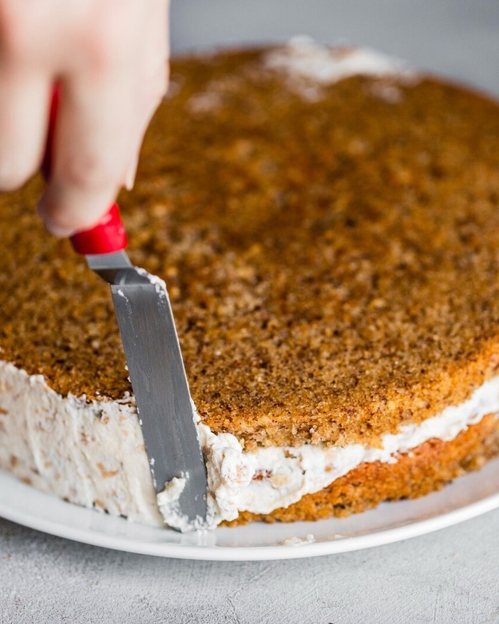 Hazelnut Giotto Inspired Cream Cake