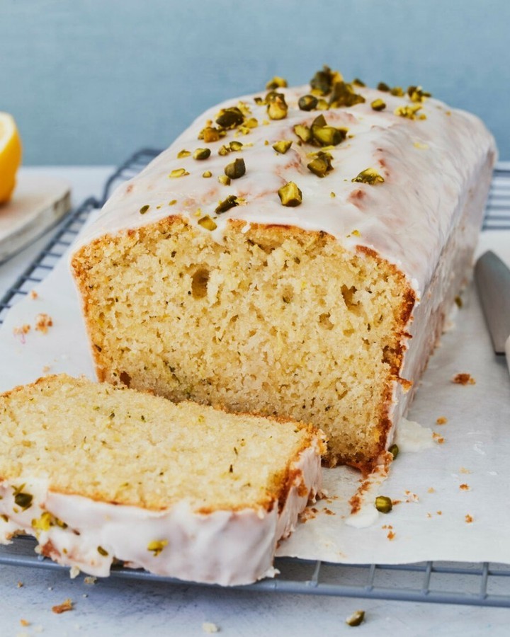 Moist Zucchini Lemon Loaf Cake