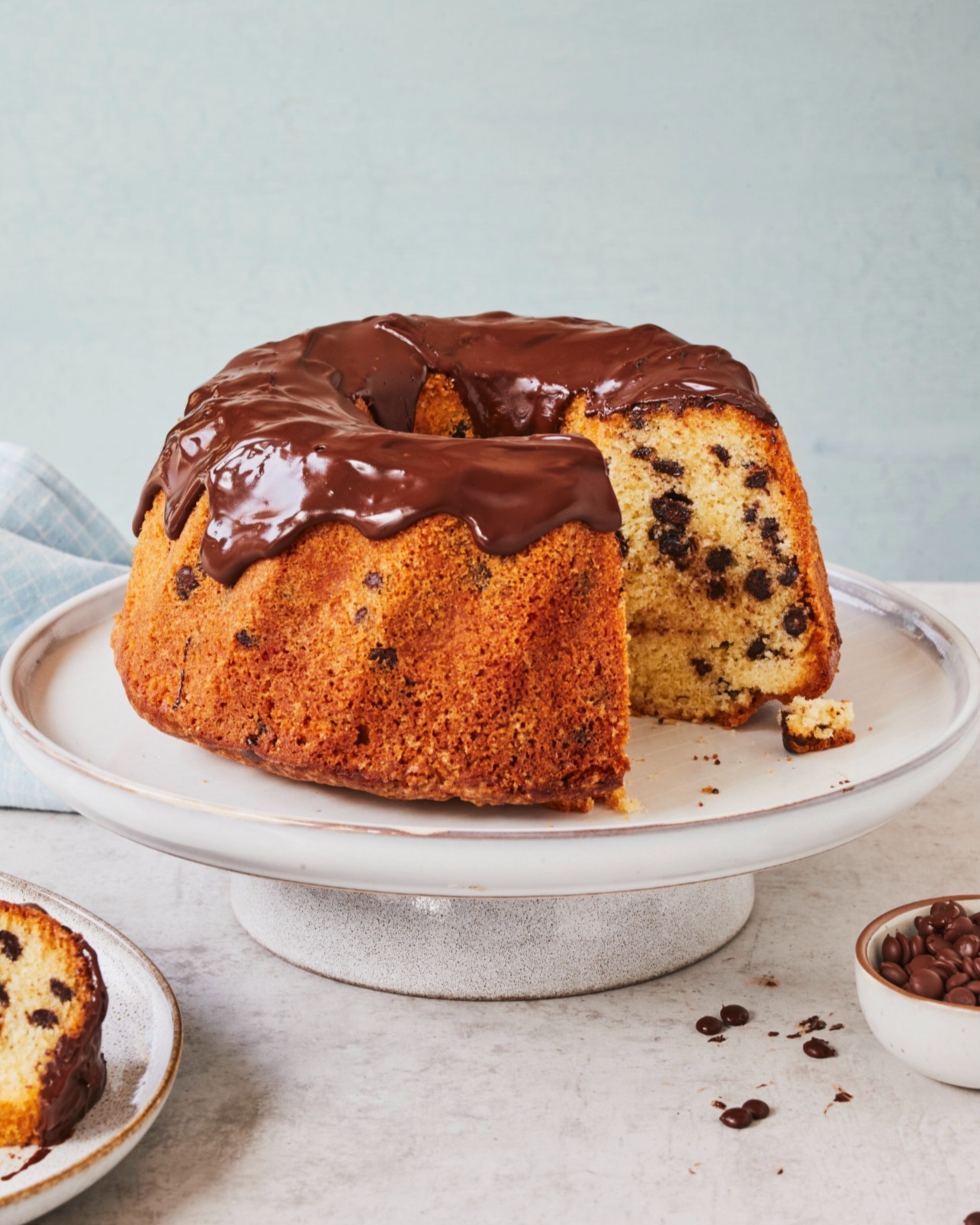 Classic Austrian Chocolate Chip Gugelhupf