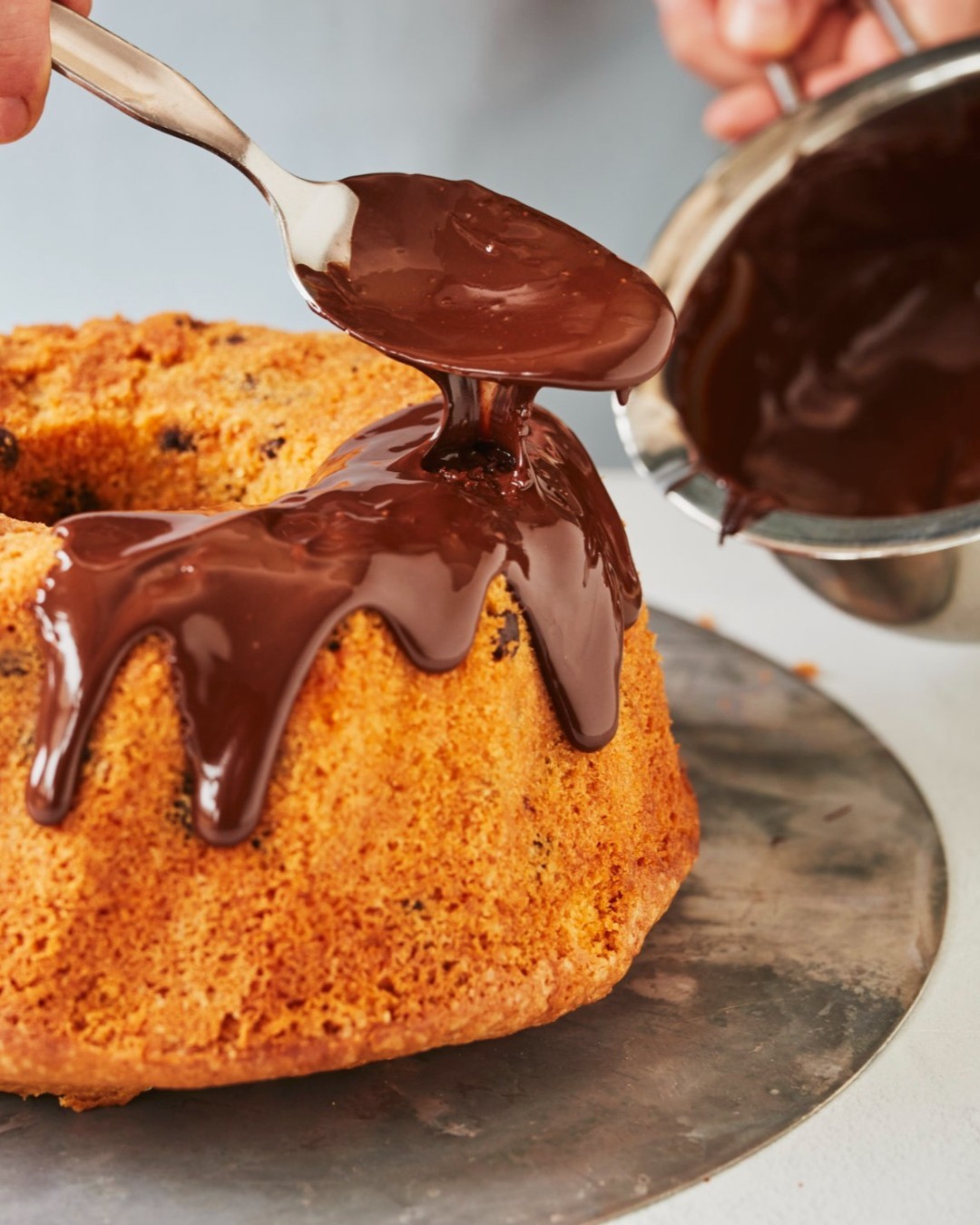 Classic Austrian Chocolate Chip Gugelhupf