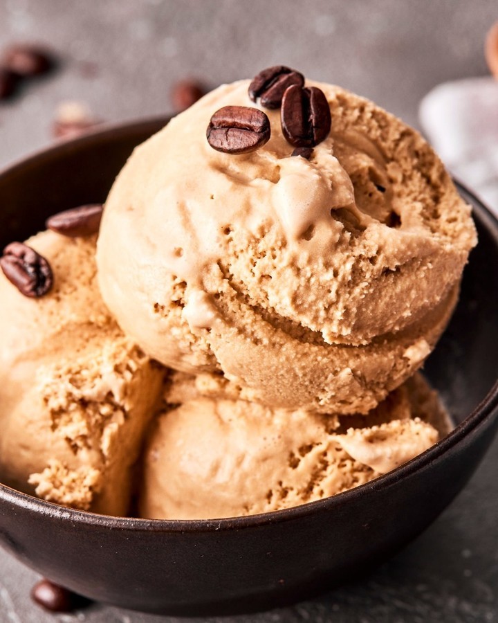 Creamy Homemade Coffee Ice Cream