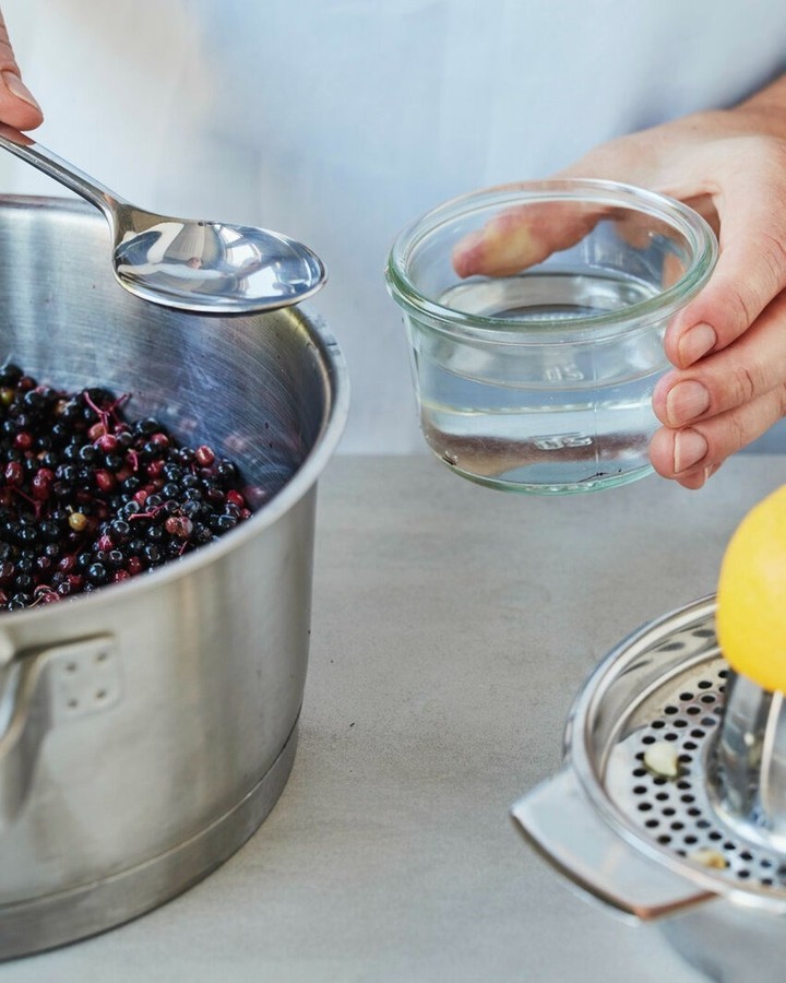 Traditional Elderberry Jam Like Grandma's