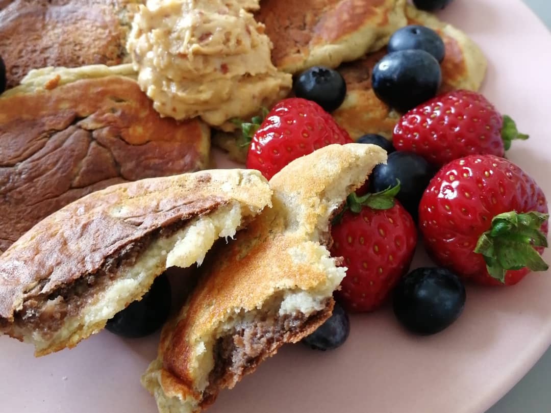 Vegan Protein-Packed Banana Pancakes