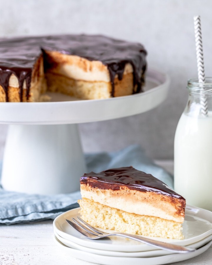 Russian Bird's Milk Cake