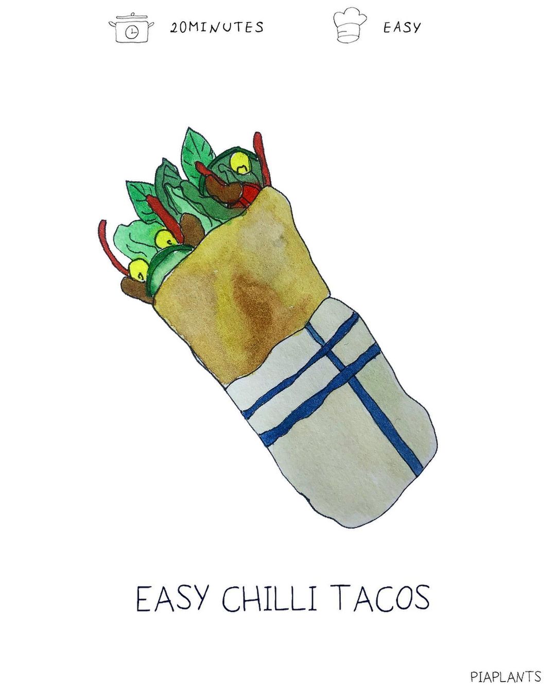 easy chili tacos