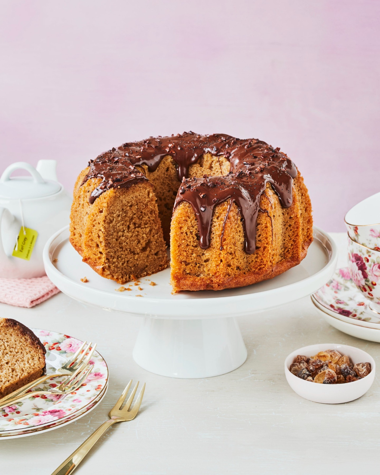 Moist Earl Grey Tea Bundt Cake