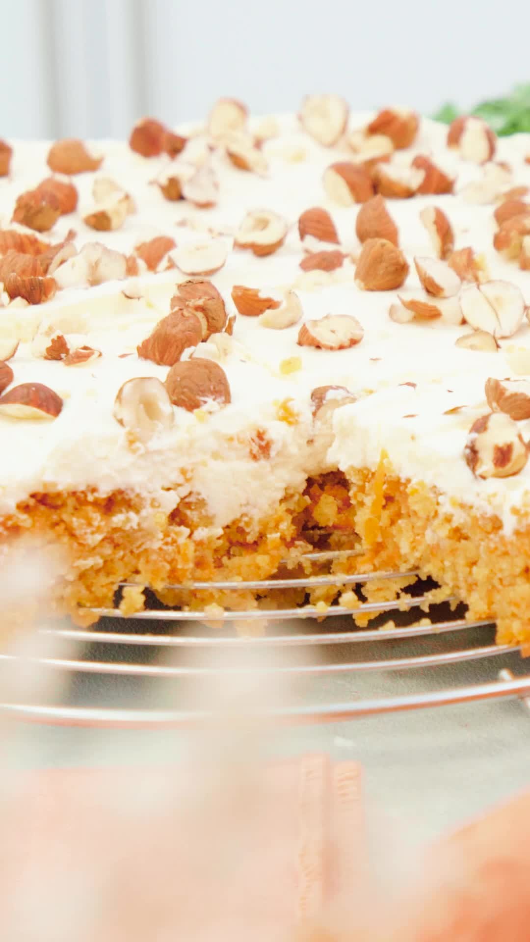 Spiced Carrot Cake Blondies with Cream Cheese Frosting