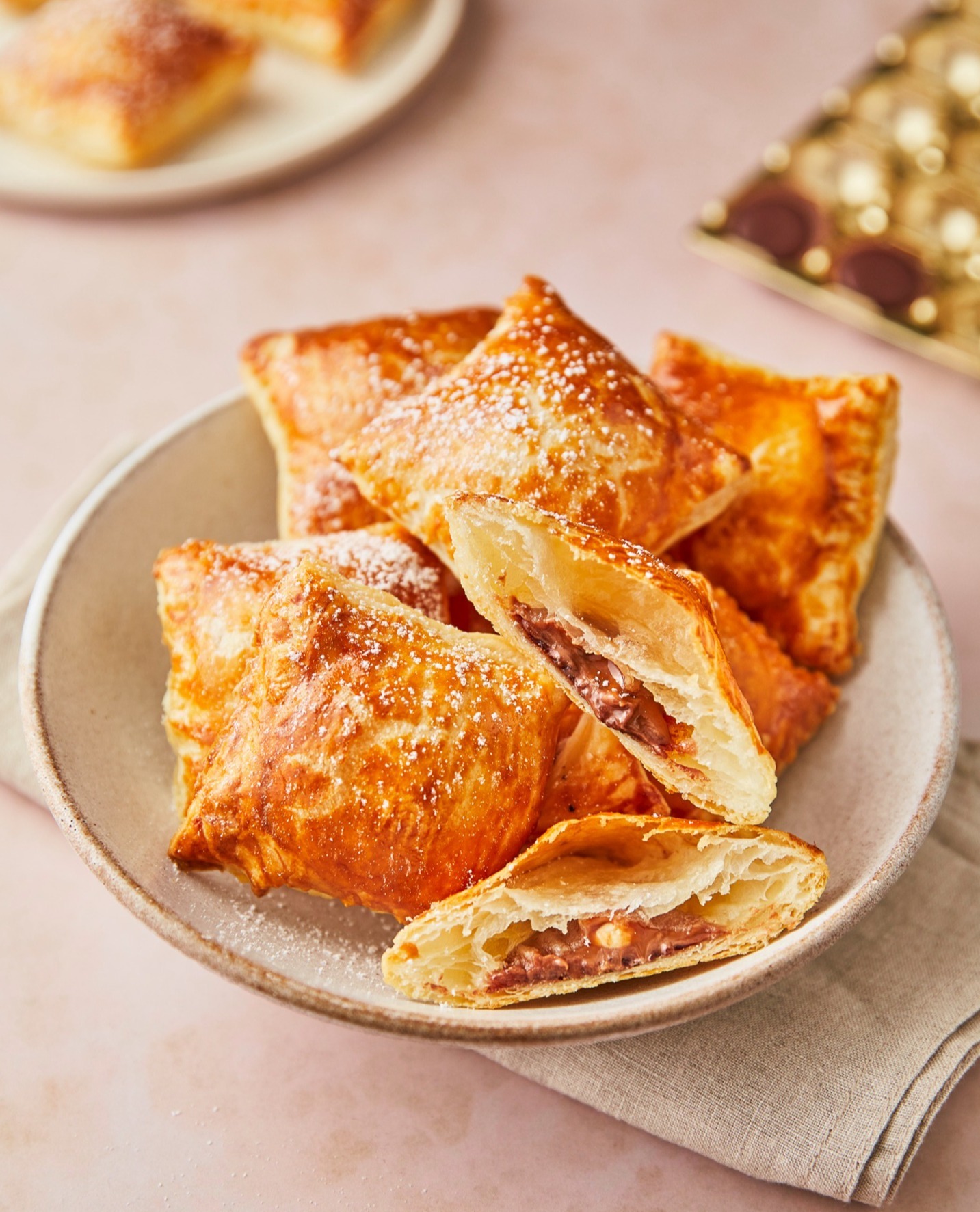 Easy Toffifee Puff Pastry Dessert Bites