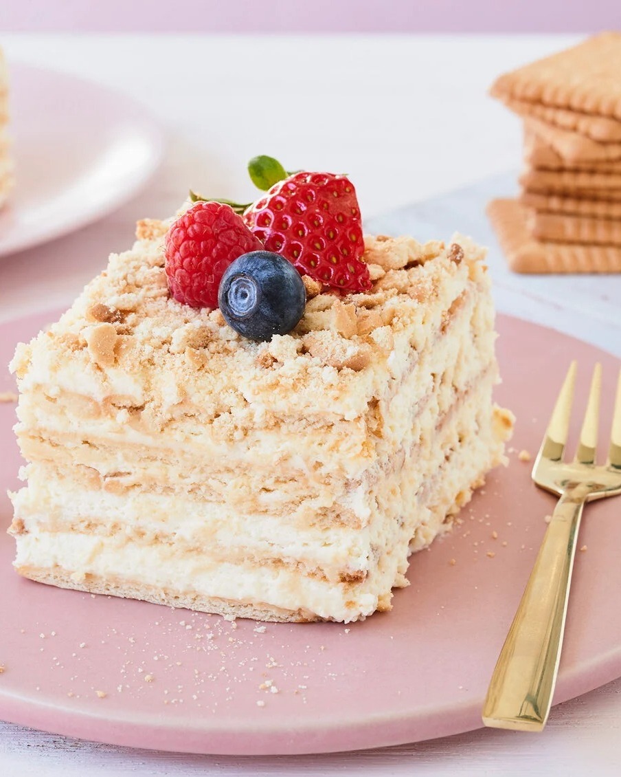 Make-Ahead No-Bake Milkmaid Cake