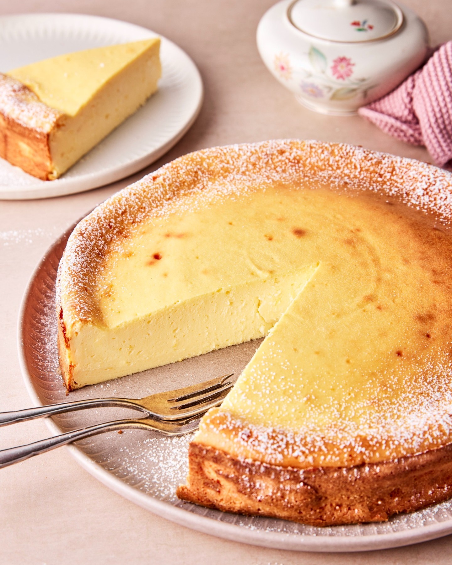 Simple Gluten-Free Crustless Cheesecake