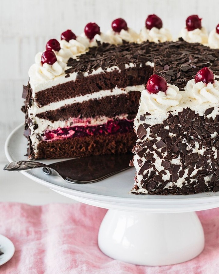Classic Black Forest Cherry Cake