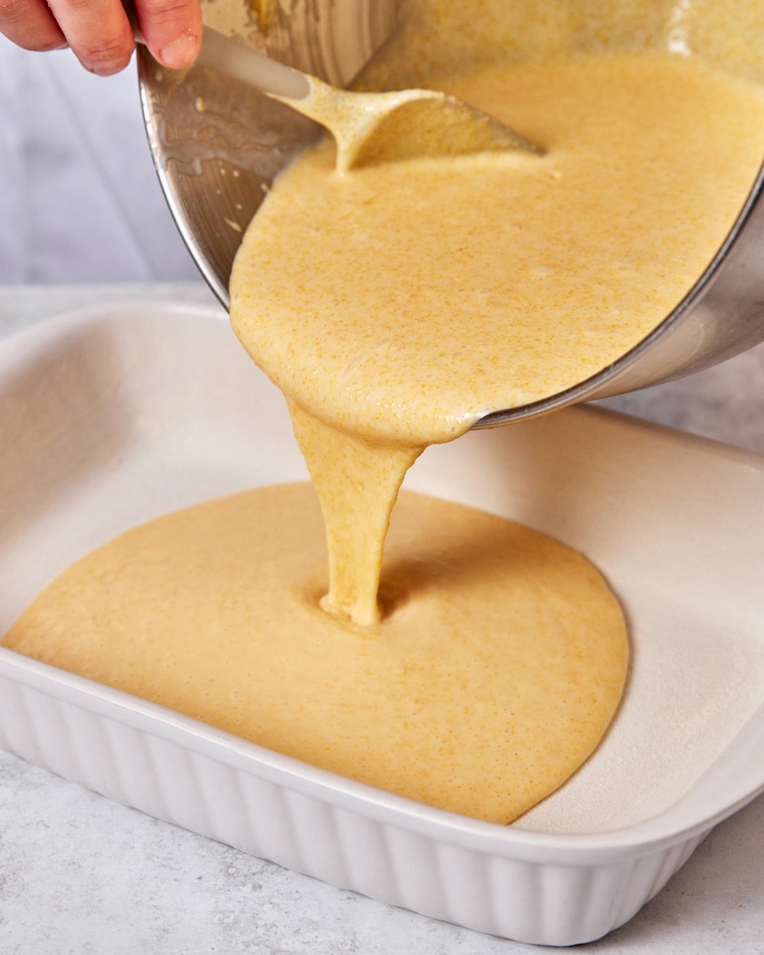 Classic Sweet and Fluffy American Cornbread