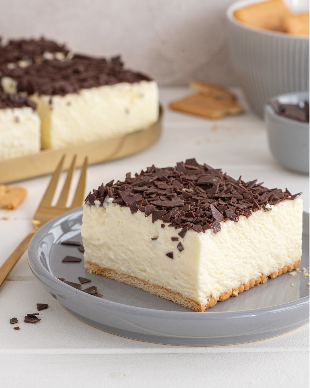 No-Bake Vanilla Cream Dessert Cake