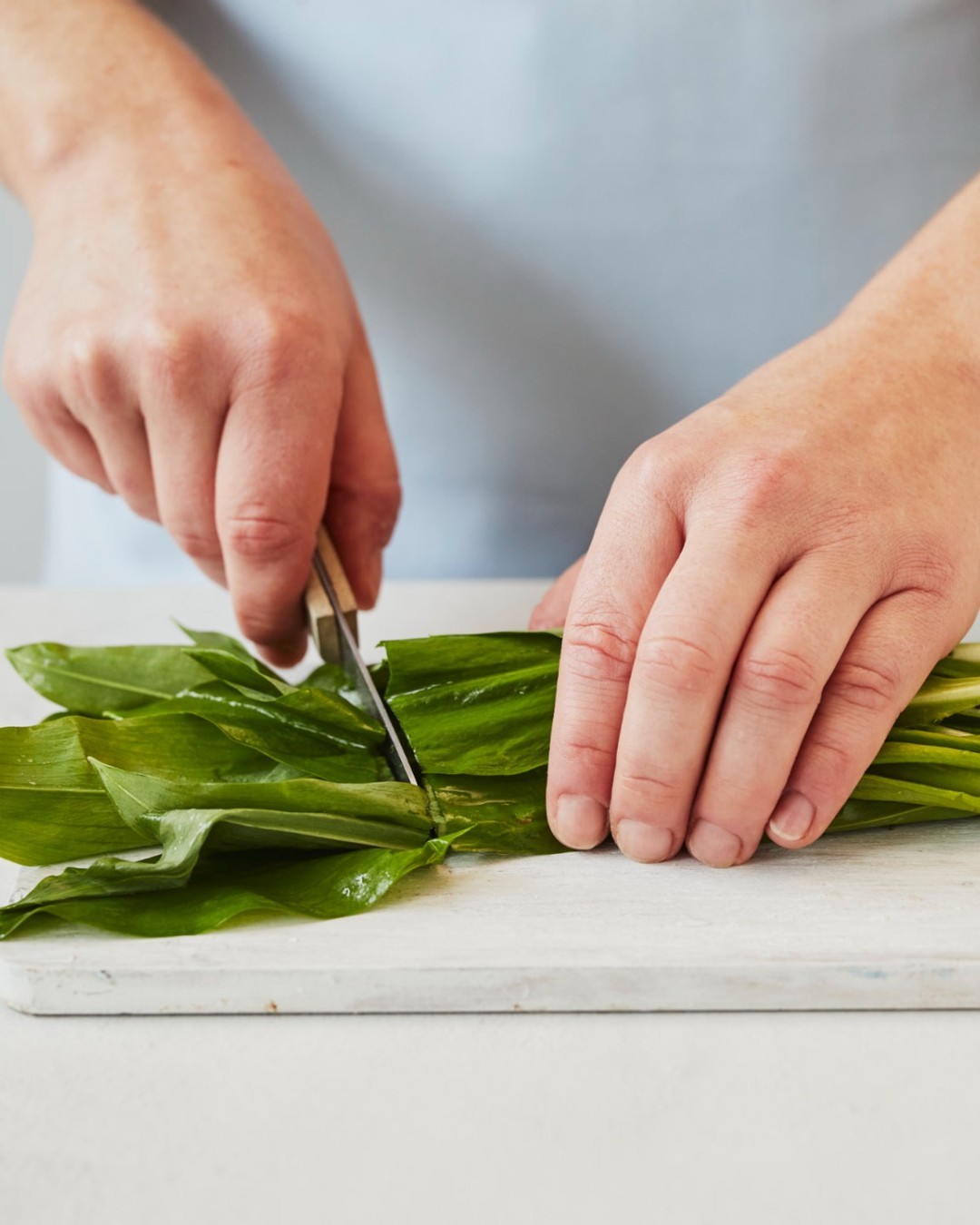 Savory Wild Garlic Pancakes with Fillings Option