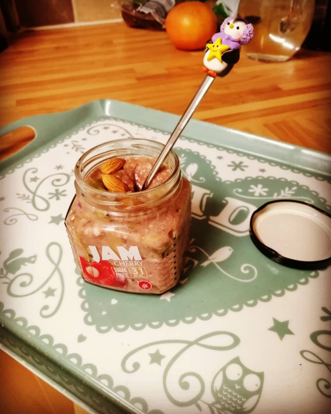 Lazy Porridge with Fresh Fruits and Nuts