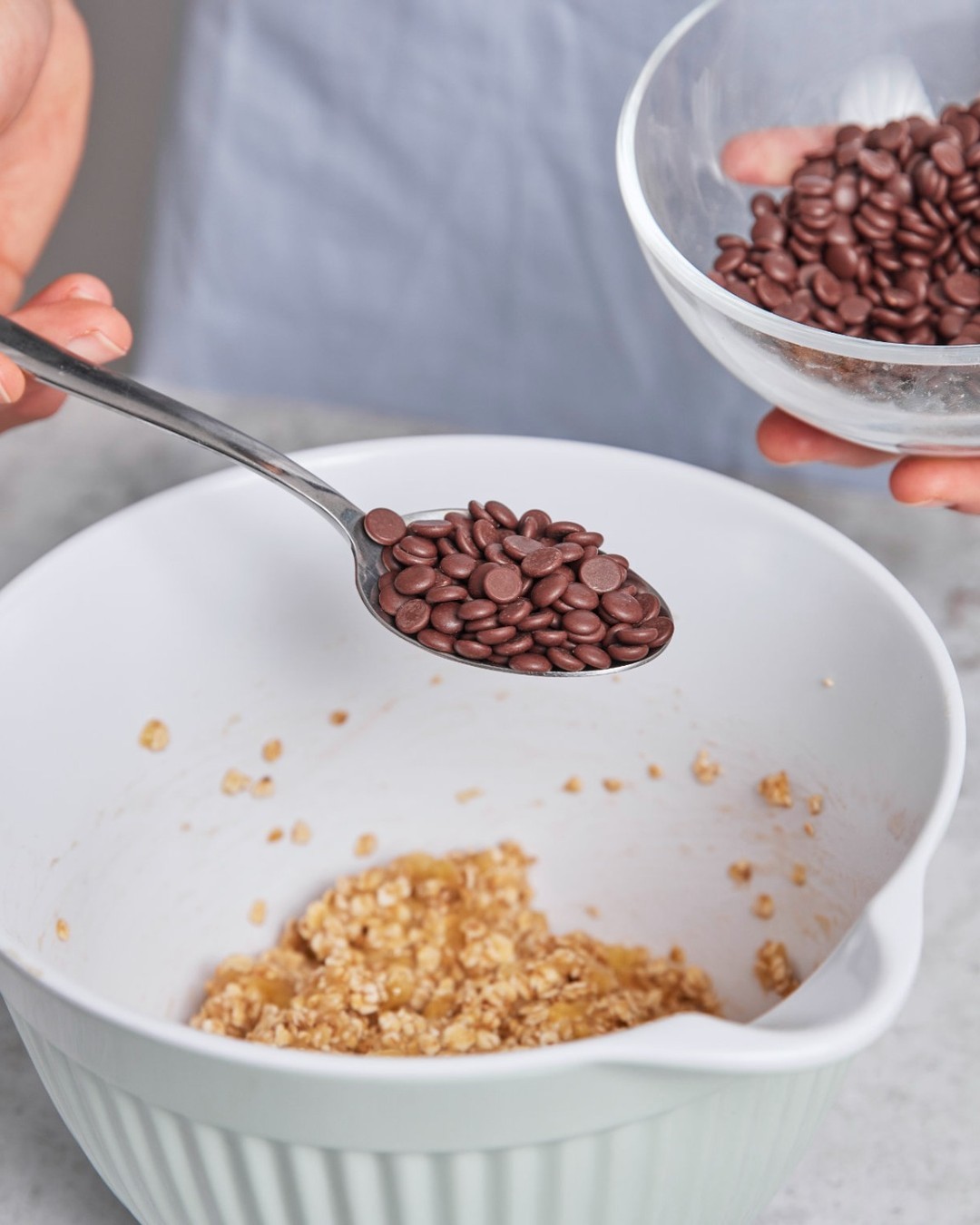 Easy 3-Ingredient Baked Banana Oat Cookies