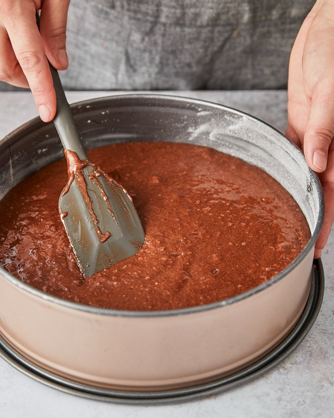 Quick Chocolate Almond Cake