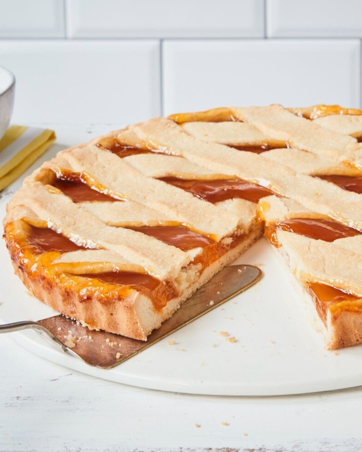 Quick Italian Jam Tart Crostata