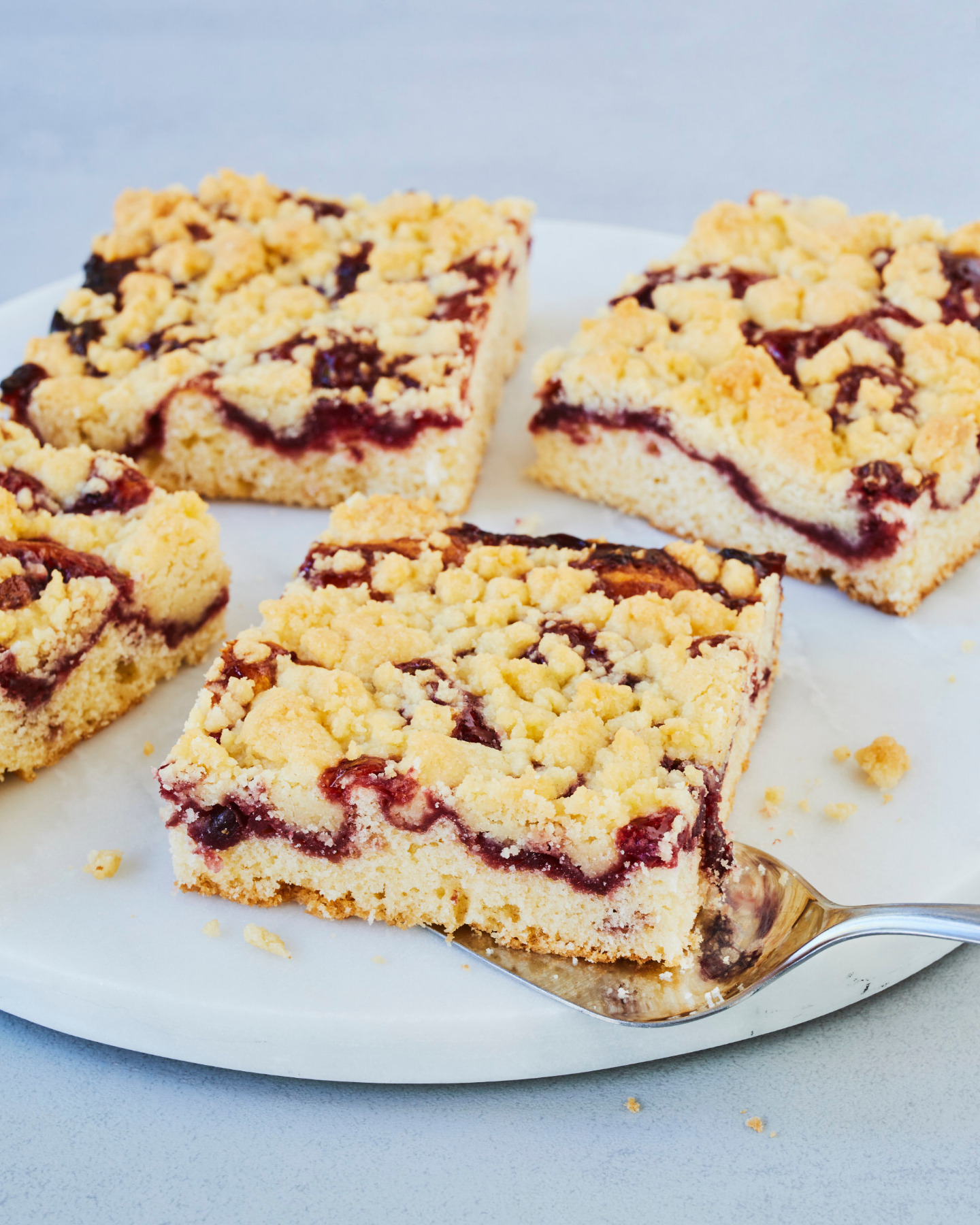 Moist Yeast-Free German Crumb Cake