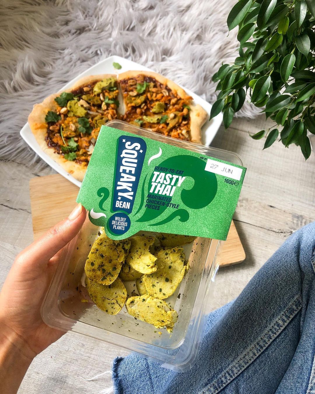 Vegan Thai Style Pizza
