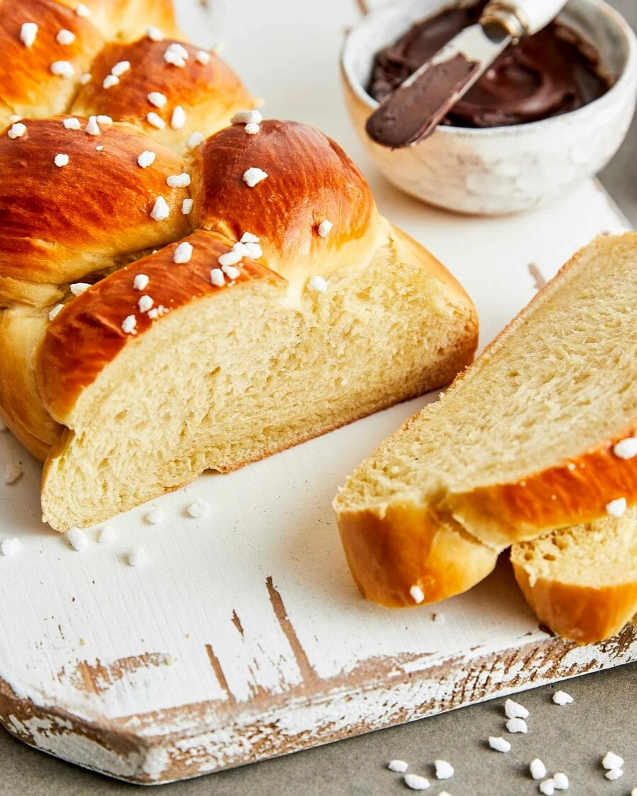 Vegan German Braided Bread