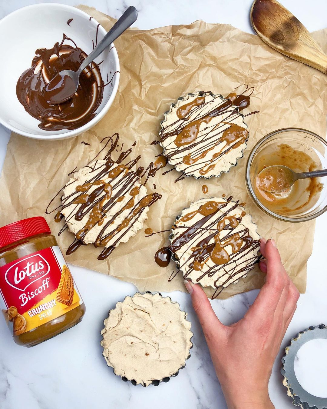 Vegan Biscoff Cheesecake Dessert