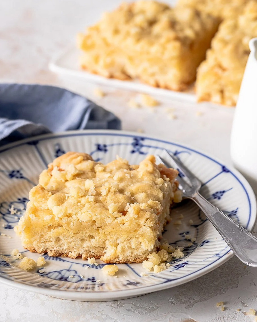 Classic German Streusel Sheet Cake