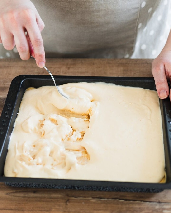 White Chocolate Strawberry Blondies with Cheesecake Swirl