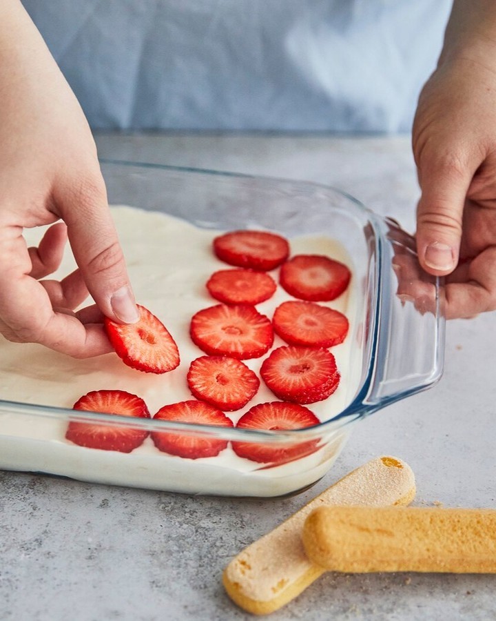 Refreshing Summer Strawberry Coconut Tiramisu