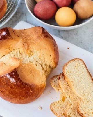 Austrian Easter Pinzen Sweet Yeast Buns