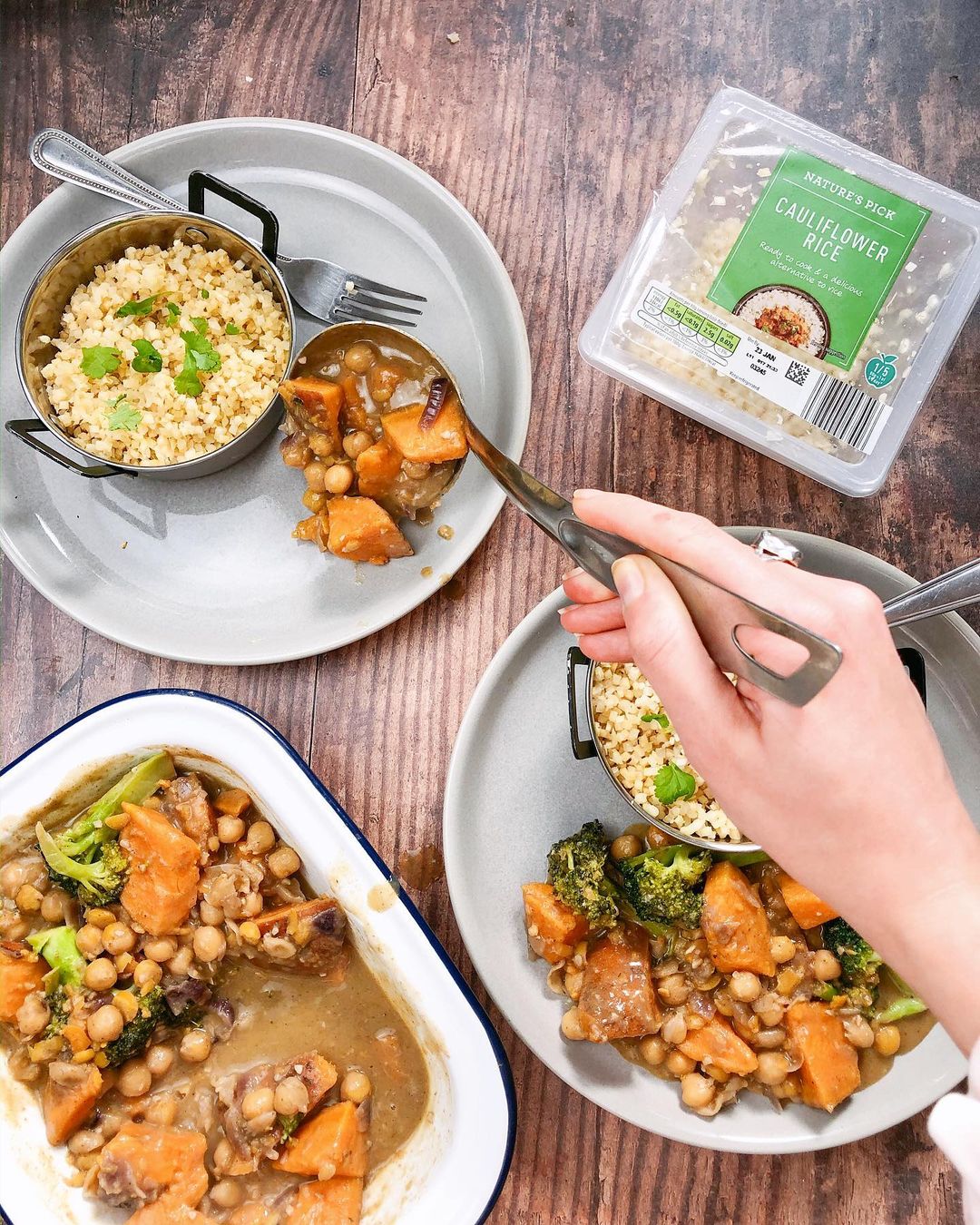 Sweet Potato and Chickpea Curry