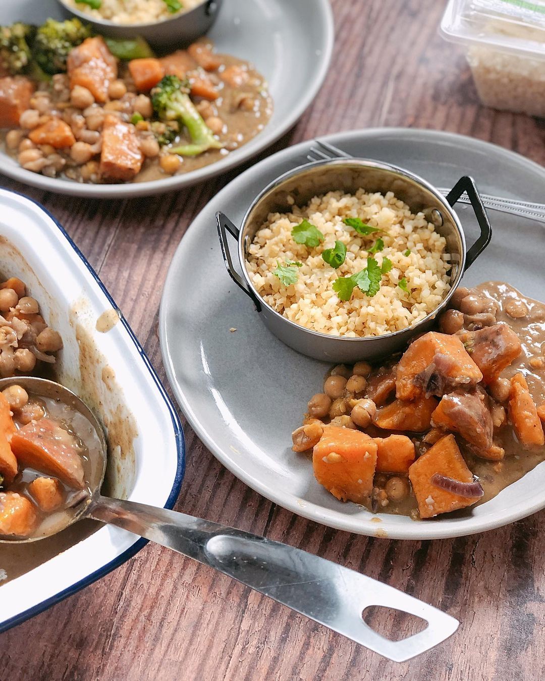 Sweet Potato and Chickpea Curry