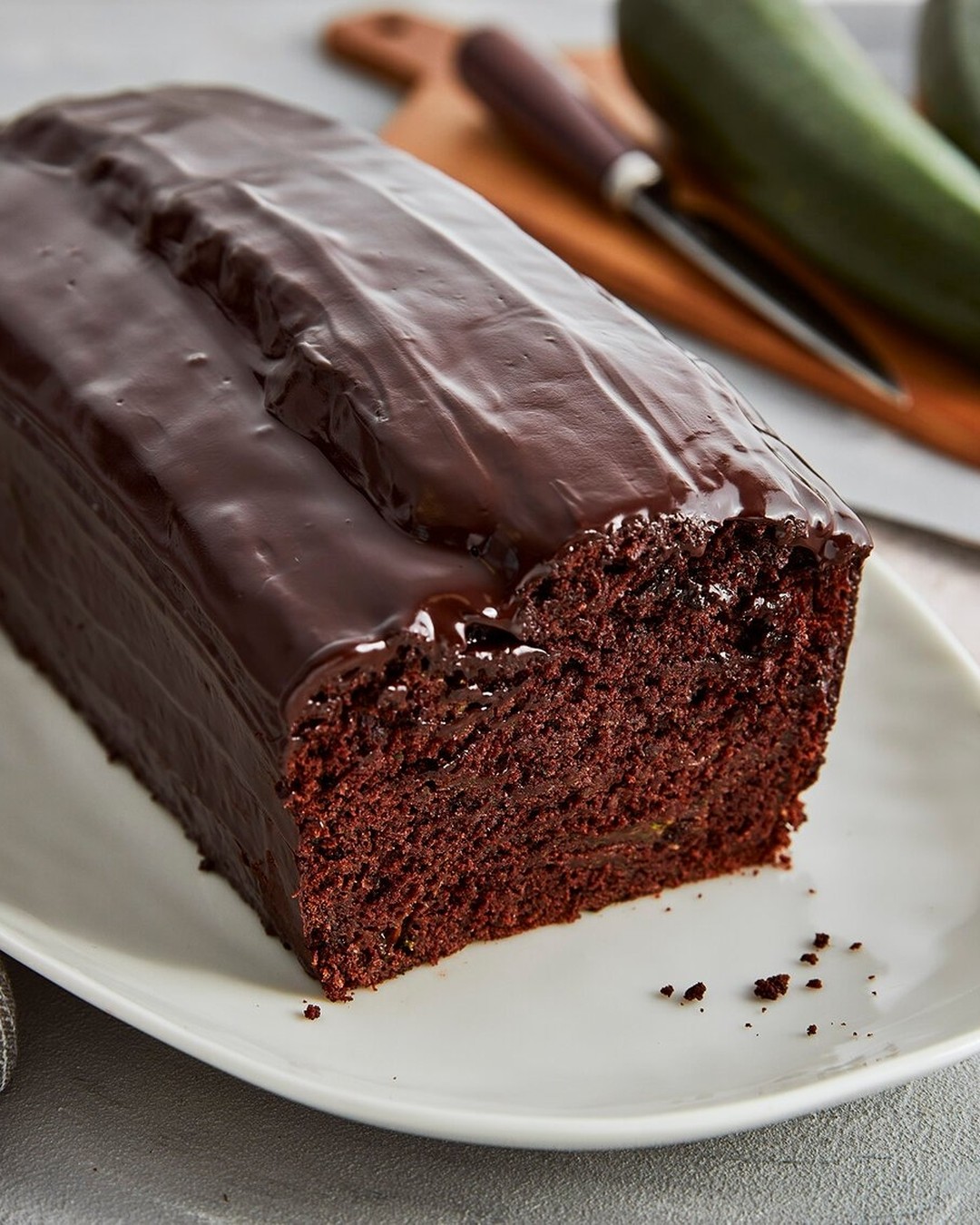 Super Moist Vegan Zucchini Chocolate Cake