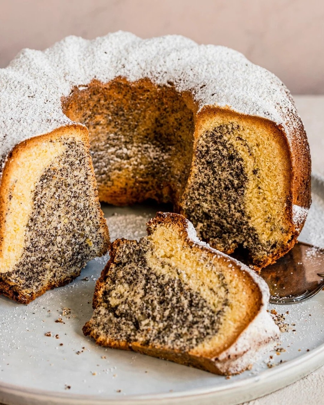 Super Moist Poppy Seed Bundt Cake