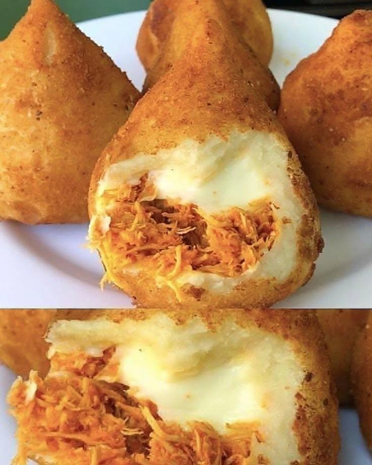 Creamy Brazilian Chicken Croquettes
