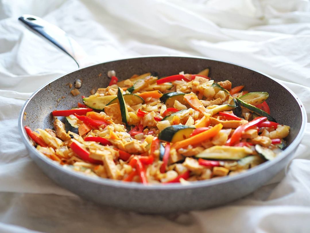 Vegetable and Tofu Stir-Fry