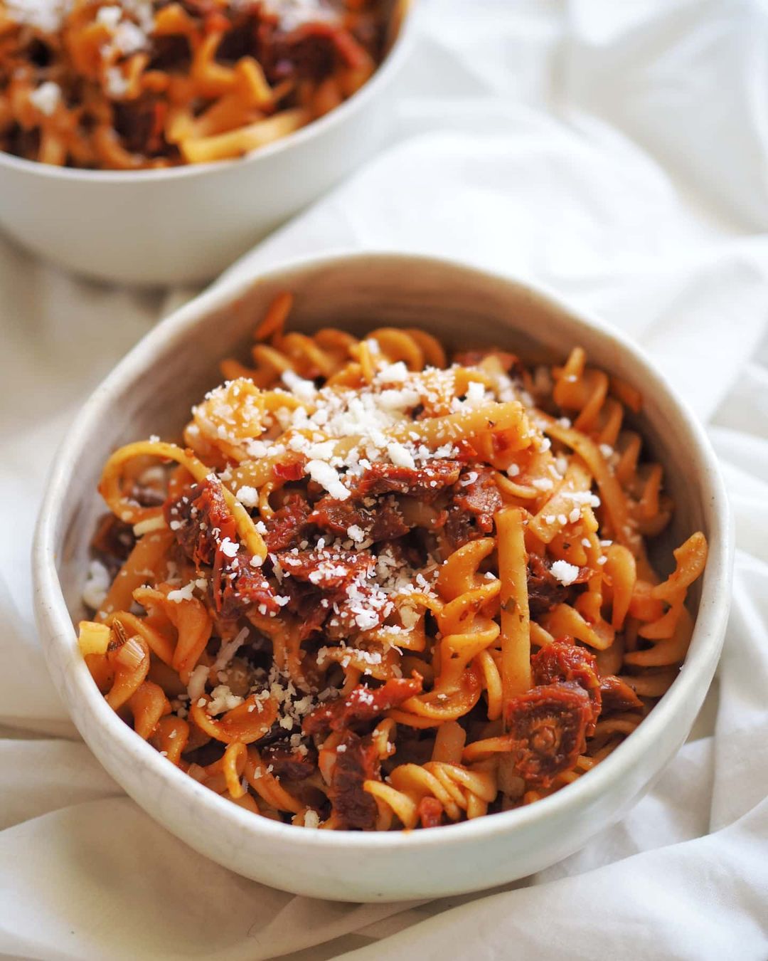Sundried Tomato and Garlic Pasta