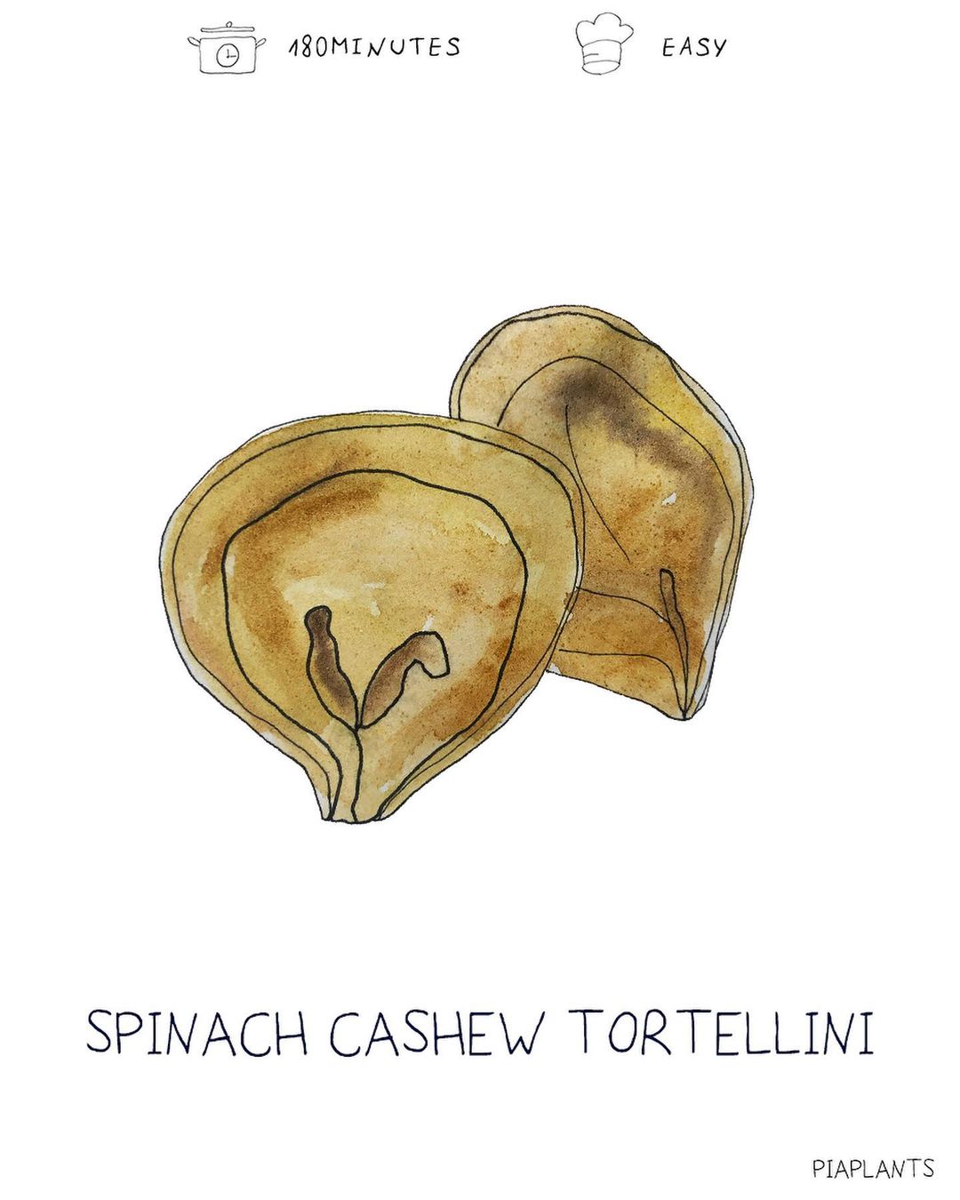 spinach cashew tortellini