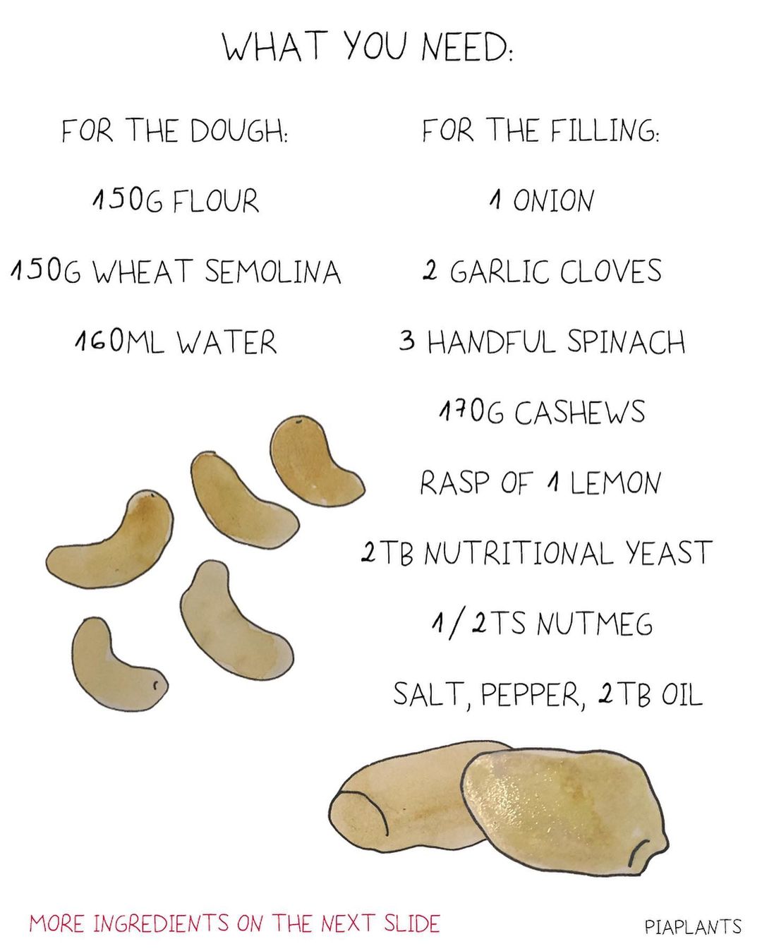 spinach cashew tortellini