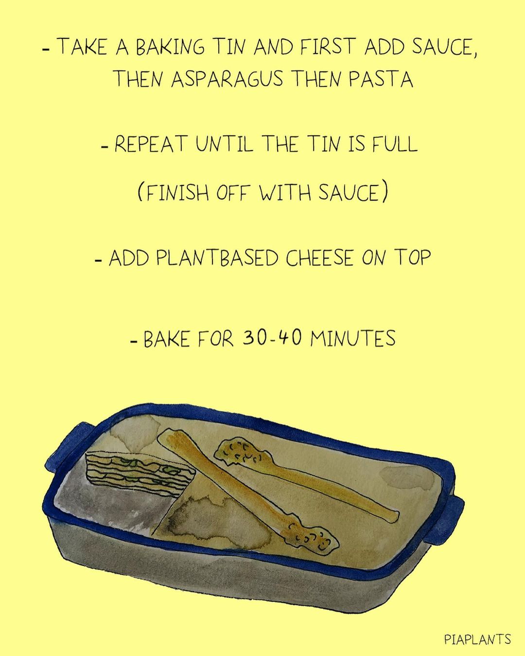Weird Asparagus Lasagne with Celery and Herbs