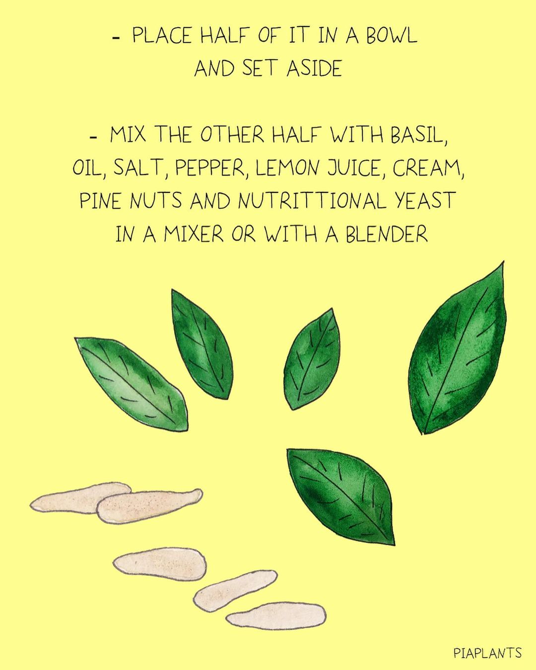 Asparagus and Basil Pasta with Creamy Sauce