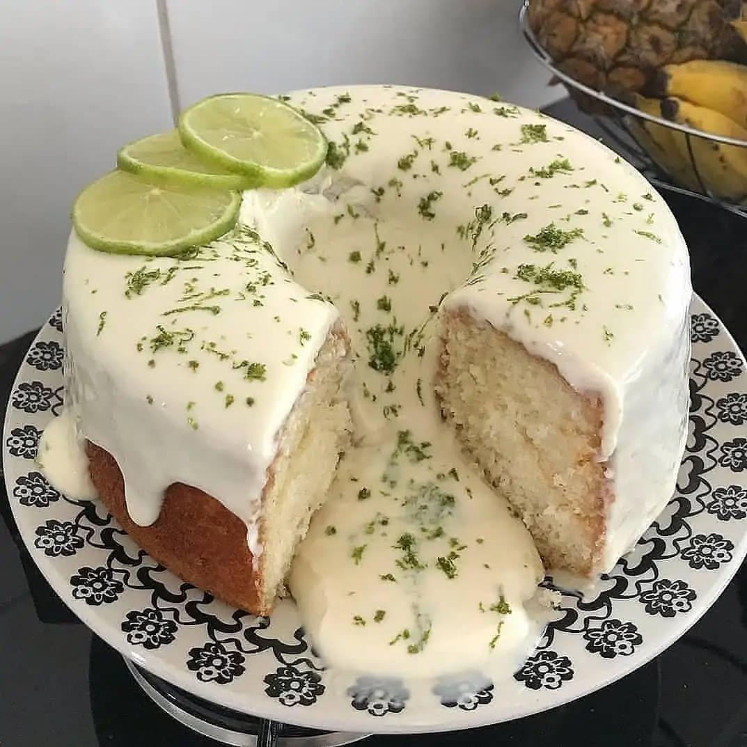 Lemon Cake with Coconut Frosting
