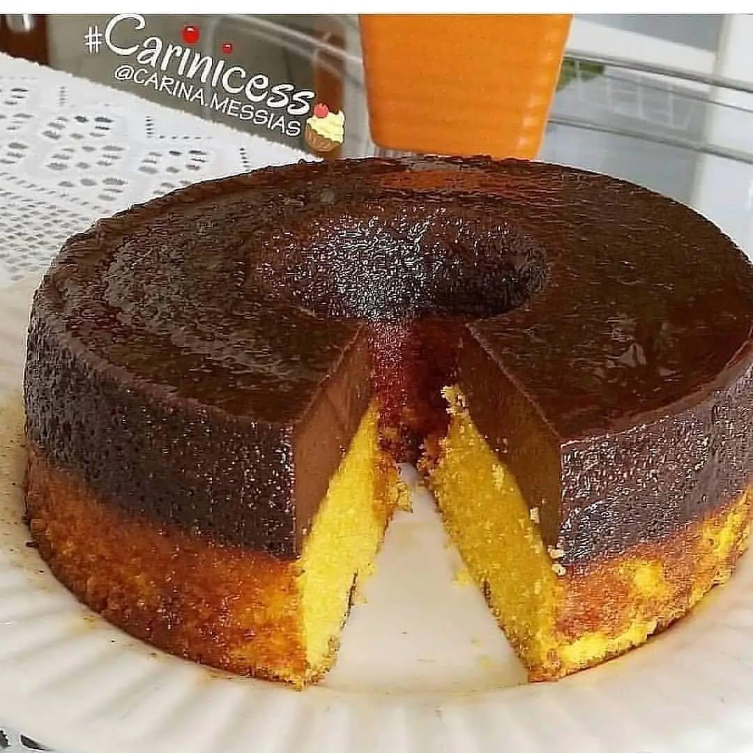 Brazilian Carrot Cake Pudding