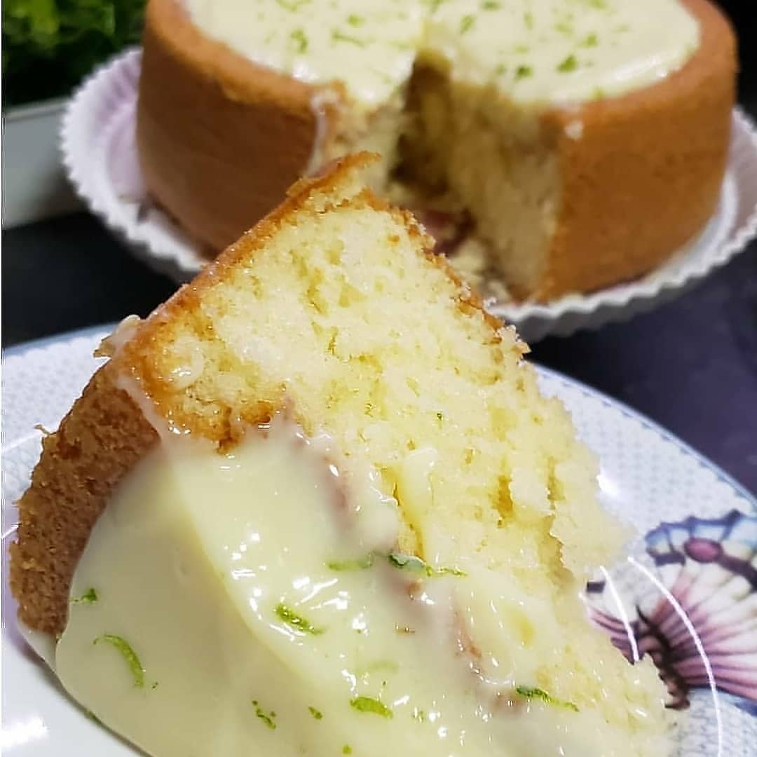 Easy Yogurt Cake with Tangy Lemon Glaze