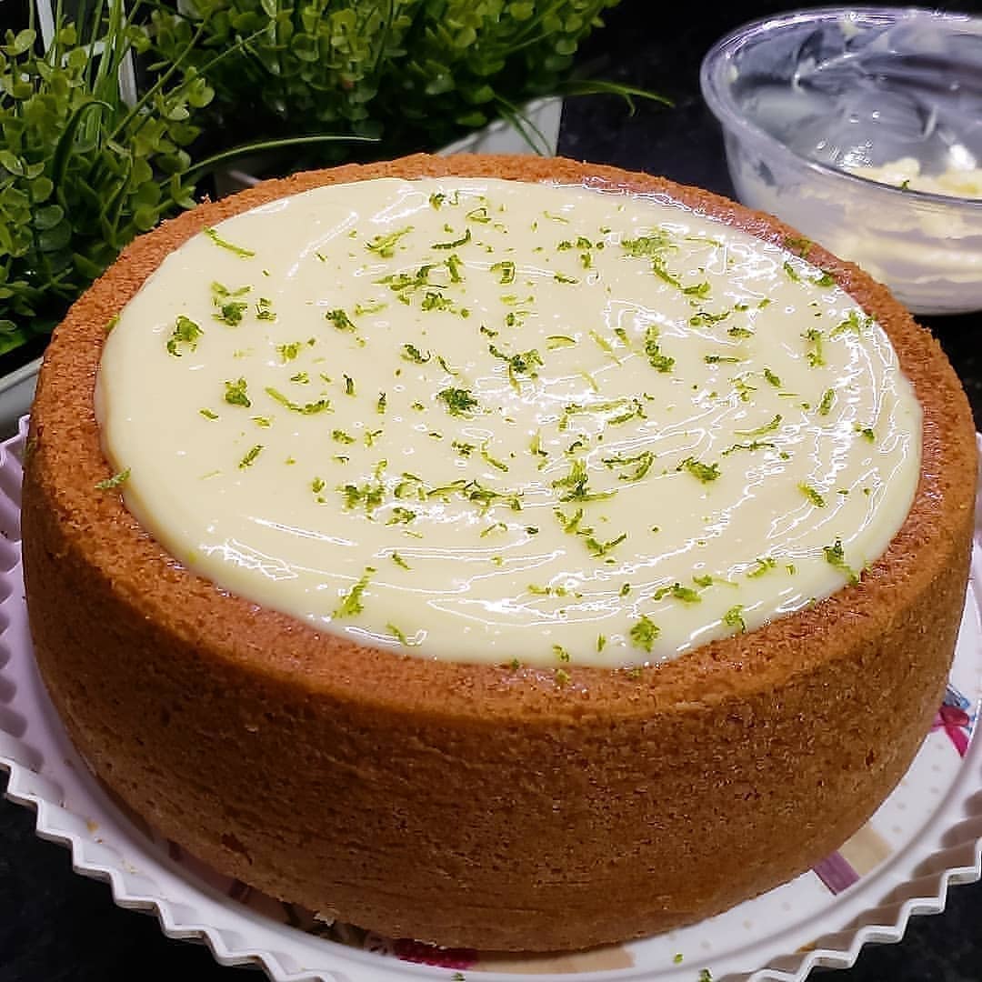 Simple Yogurt Cake with Lemon Glaze