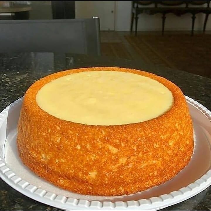 Easy Brazilian Pool Cake with Nido Frosting